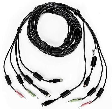 Vertiv Avocent CBL0127 KVM cable Black 118.1" (3 m)