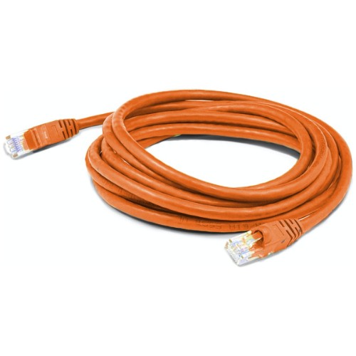AddOn Networks ADD-7FCAT6S-OE networking cable Orange 83.9" (2.13 m) Cat6 S/UTP (STP) Round