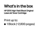 CF400X (201X) Toner black, 2.8K pages