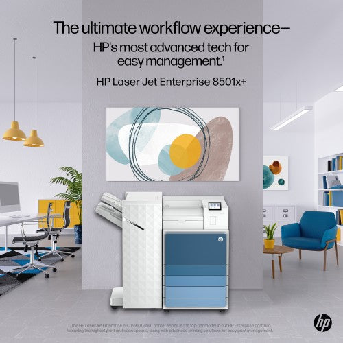 HP LaserJet Enterprise 8501x+ Black and white Printer