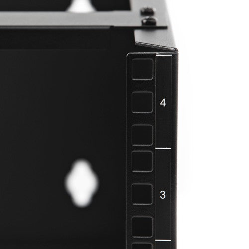 StarTech.com WALLMOUNT4 rack cabinet 4U Wall mounted rack Black