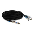 AddOn Networks ADD-QCISPA-PDAC5M InfiniBand/fibre optic cable 196.9" (5 m) QSFP+ 4x SFP+ Black