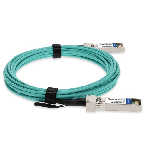 AddOn Networks ADD-S28DES28MX-AOC6M InfiniBand/fibre optic cable 236.2" (6 m) SFP28 AOC Aqua color