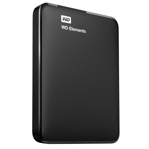 Western Digital Elements Portable external hard drive 1 TB 2.5" Micro-USB B 3.2 Gen 1 (3.1 Gen 1) Black