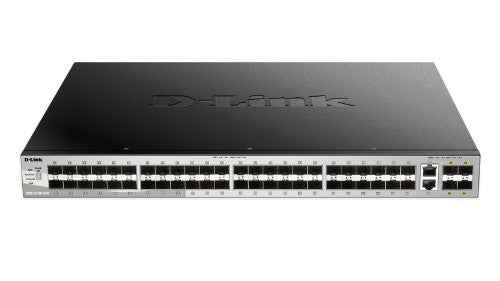 D-Link DGS-3130-54S Managed L3 Black, Gray