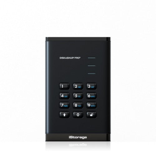 iStorage diskAshur PRO3 SSD 512 GB USB Type-A / USB Type-C 3.2 Gen 1 (3.1 Gen 1) Black