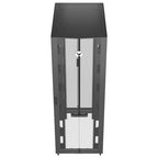 Vertiv VR3357 rack cabinet 48U Freestanding rack Black, Transparent