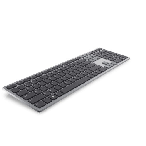 DELL KB700 keyboard Office RF Wireless + Bluetooth English Gray