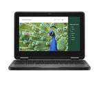 DELL Chromebook 3120 2-in-1 Intel® N N100 11.6" Touchscreen HD 4 GB LPDDR5-SDRAM 64 GB eMMC Wi-Fi 6 (802.11ax) ChromeOS Black