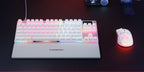 Steelseries APEX PRO TKL GEN 3 keyboard Gaming USB US English White