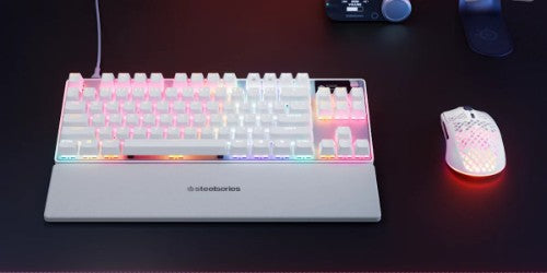 Steelseries APEX PRO TKL GEN 3 keyboard Gaming USB US English White
