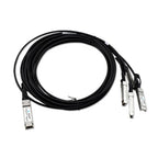 Axiom QFX-QSFP-DACBO-2M-AX InfiniBand/fibre optic cable 78.7" (2 m) QSFP+ 4x SFP+ Black, Silver