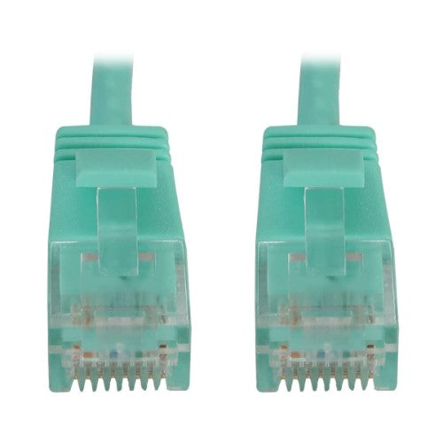 Tripp Lite N261-S20-AQ networking cable Aqua color 240.2" (6.1 m) Cat6a U/UTP (UTP) Round
