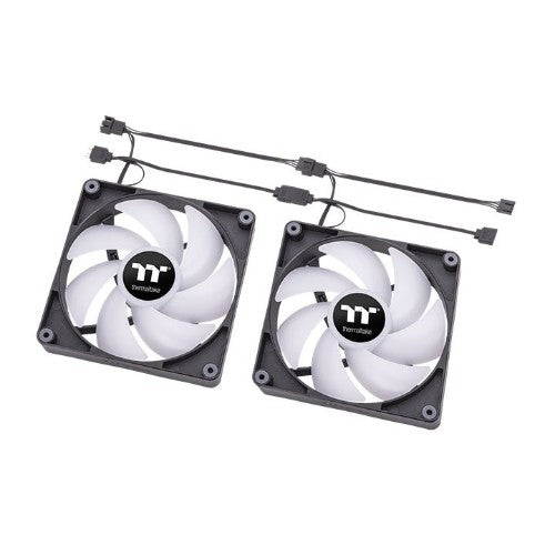 Thermaltake CT120 ARGB Sync PC Computer case Fan Black, White 2 pc(s)