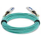 AddOn Networks MFA1A00-C006-AO InfiniBand/fibre optic cable 236.2" (6 m) QSFP28 Aqua color, Silver