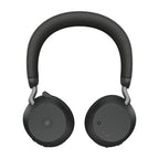 Jabra Evolve2 75 Headset Wireless Head-band Office/Call center USB Type-C Bluetooth Charging stand Black