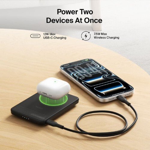 Belkin BoostCharge 5000 mAh Wireless charging Black
