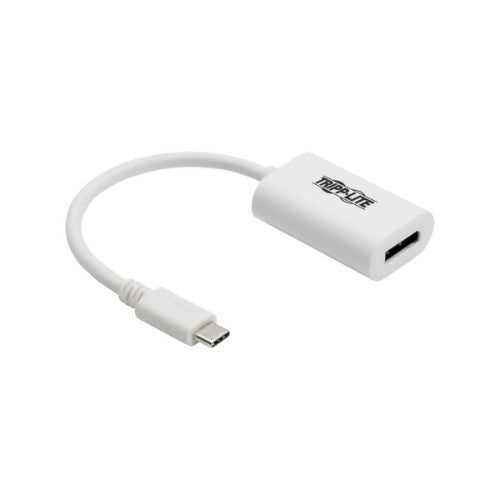 Tripp Lite U444-06N-DP4K6W video cable adapter 5.91" (0.15 m) USB Type-C DisplayPort White