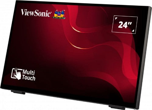 Viewsonic TD2465 signage display Interactive flat panel 24" LED 250 cd/m² Full HD Black Touchscreen