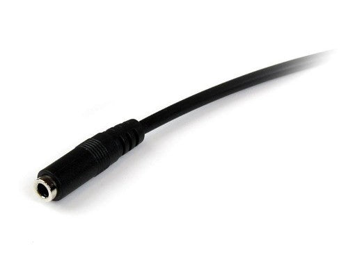 StarTech.com 1m 3.5mm/3.5mm audio cable 39.4" (1 m) Black