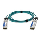 AddOn Networks ADD-QCIQPA-AOC15MP InfiniBand/fibre optic cable 590.6" (15 m) QSFP+ AOC Aqua color