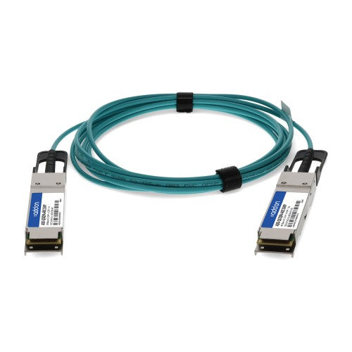 AddOn Networks ADD-QCIQPA-AOC15MP InfiniBand/fibre optic cable 590.6" (15 m) QSFP+ AOC Aqua color