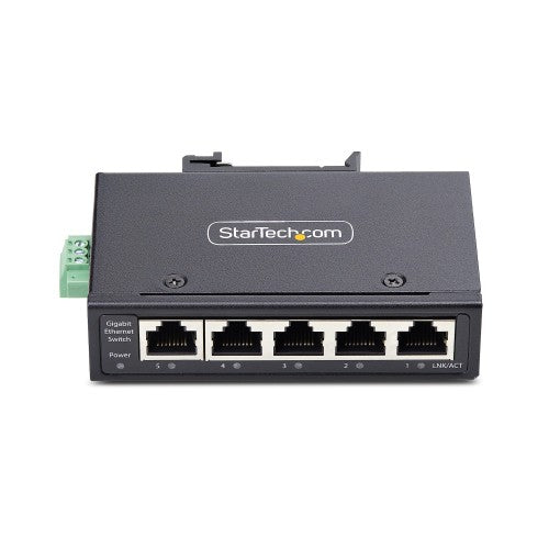 StarTech.com I51G-ETHERNET-SWITCH network switch Unmanaged Gigabit Ethernet (10/100/1000) Black