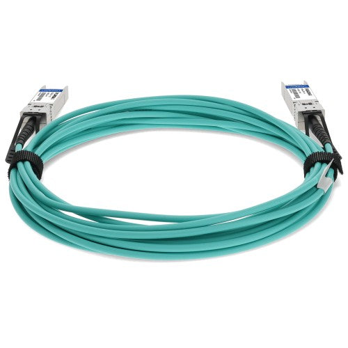AddOn Networks SFP-10GB-AOC8M-IN-AO InfiniBand/fibre optic cable 315" (8 m) SFP+ AOC Aqua color