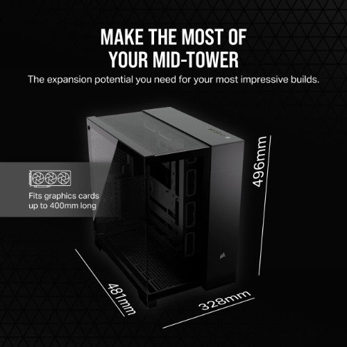 Corsair 6500X Midi Tower Black