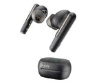 Poly Voyager Free 60+ UC Carbon Black Earbuds +BT700 USB-C Adapter +Touchscreen Charge Case