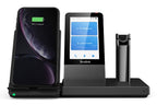 Yealink WH67 UC Headset Wireless Ear-hook, Head-band, Neck-band Office/Call center Bluetooth Charging stand Black