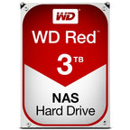 Western Digital Red internal hard drive 3 TB 5400 RPM 64 MB 3.5" Serial ATA III