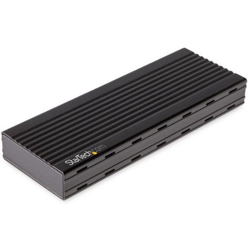 StarTech.com M2E1BMU31C storage drive enclosure SSD enclosure Black M.2