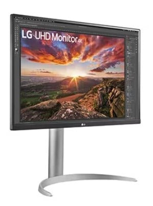 LG 27BP85UK-W computer monitor 27" 3840 x 2160 pixels 4K Ultra HD White