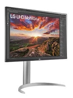 LG 27BP85UK-W computer monitor 27" 3840 x 2160 pixels 4K Ultra HD White