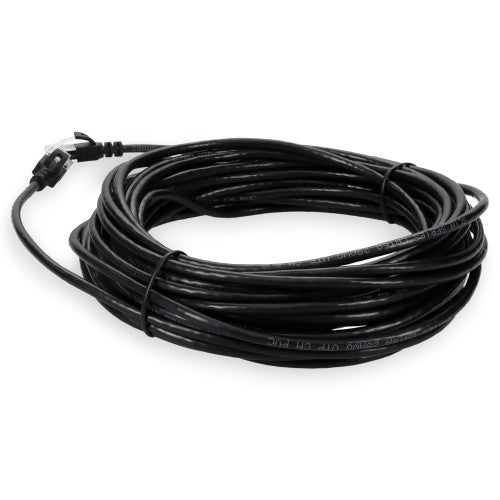 AddOn Networks ADD-30FSLCAT6NB-BK networking cable Black 359.8" (9.14 m) Cat6 U/UTP (UTP)