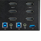 StarTech.com SV231TDPU34K KVM switch Black