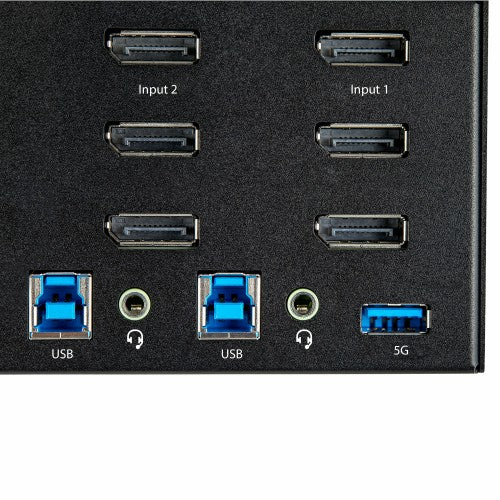 StarTech.com SV231TDPU34K KVM switch Black