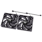 Thermaltake CT140 PC Cooling Fan Computer case Air cooler 5.51" (14 cm) Black 3 pc(s)