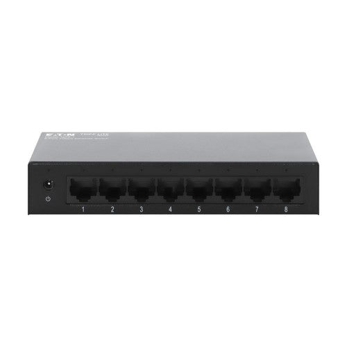 Eaton NG8-1 network switch Unmanaged Gigabit Ethernet (10/100/1000) Desktop/Wall-Mounting Black