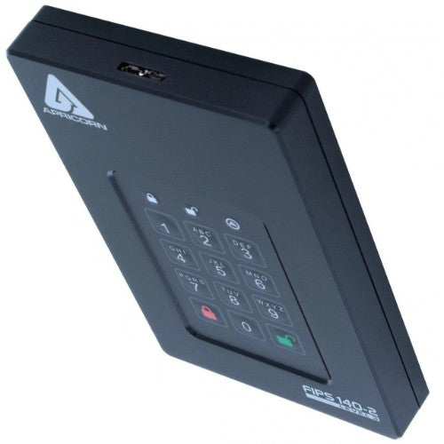 Apricorn AFL3-500 external hard drive 500 GB Black