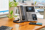 HP Poly Edge E450 IP Phone and PoE-enabled