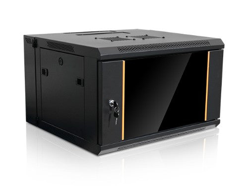 iStarUSA WMZ-655 rack cabinet 6U Wall mounted rack Black