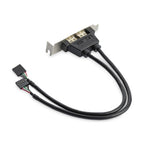 StarTech.com USBPLATELP interface cards/adapter Internal USB 2.0