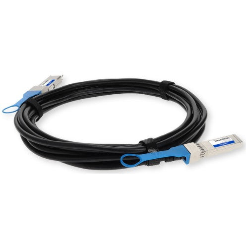 AddOn Networks MC2309130-001-25G-AO InfiniBand/fibre optic cable 39.4" (1 m) QSFP28 1x SFP28 Black