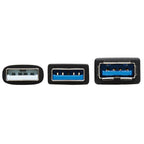 Tripp Lite U330-10M-1 USB cable USB 3.2 Gen 1 (3.1 Gen 1) 393.7" (10 m) USB A 2 x USB A Black
