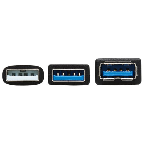 Tripp Lite U330-10M-1 USB cable USB 3.2 Gen 1 (3.1 Gen 1) 393.7" (10 m) USB A 2 x USB A Black