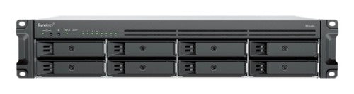 Synology RackStation RS1226+ NAS/storage server Rack (2U) AMD Ryzen V1500B 4 GB DDR4 0 TB Synology DSM Black