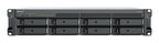 Synology RackStation RS1226+ NAS/storage server Rack (2U) AMD Ryzen V1500B 4 GB DDR4 0 TB Synology DSM Black