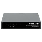 Intellinet PoE-Powered 5x Gigabit Gigabit Ethernet (10/100/1000) Power over Ethernet (PoE) Black